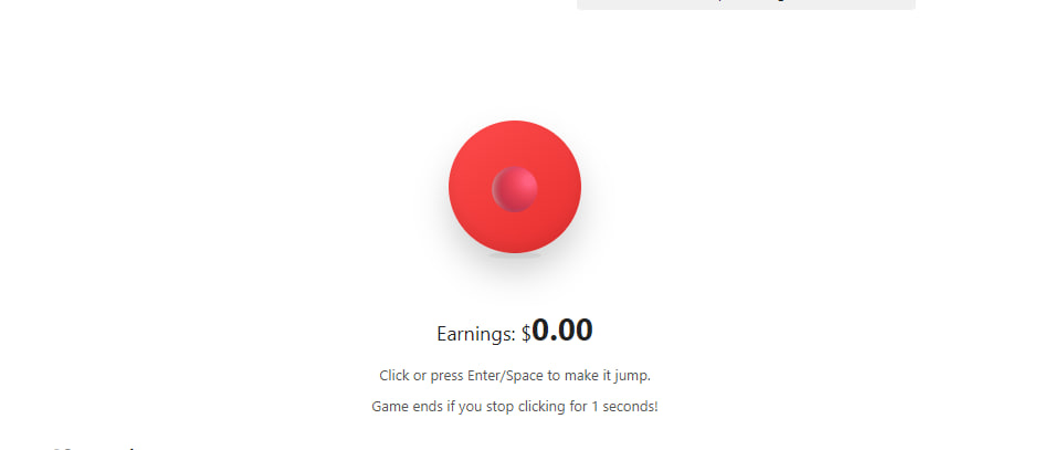 Click & Jump Challenge:Earn Virtual Dollars Fast!GAME